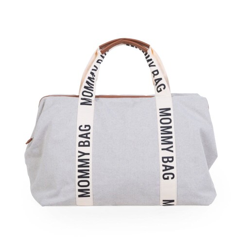 torba mommy bag szara signature