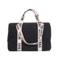 czarna mommy bag torba do szpitala dla mamy