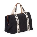 czarna mommy bag torba do szpitala dla mamy