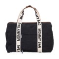 czarna mommy bag torba do szpitala dla mamy