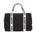 czarna mommy bag torba do szpitala dla mamy