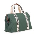 torba mommy bag signature zielona