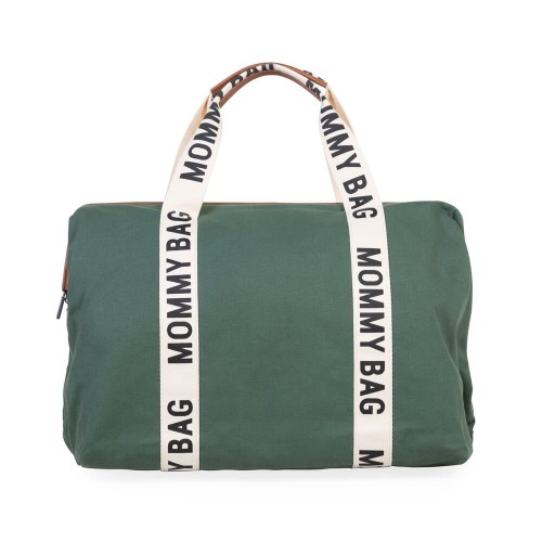 torba mommy bag signature zielona