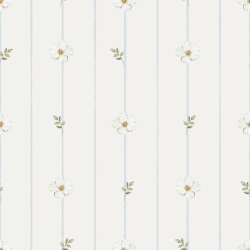 subtelna tapeta do pokoju dziewczynki