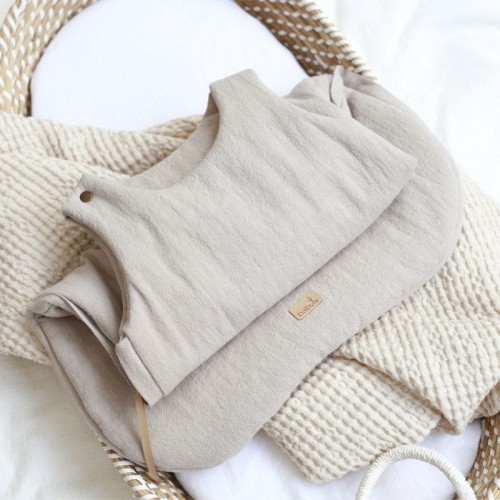 śpiworek do spania lniany