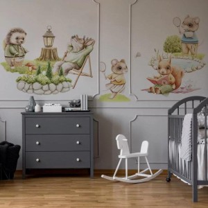 YOKO DESIGN - ZESTAW NAKLEJEK ZWIERZĘTA DK472