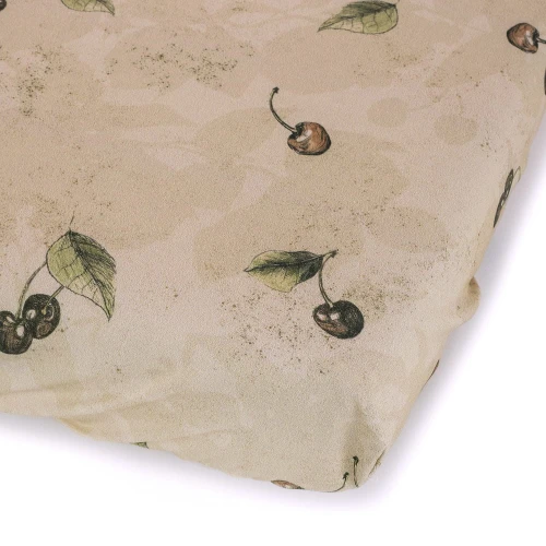 bezowe przescieradlo dzieciece