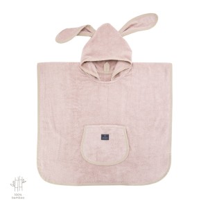 MAKASZKA - RĘCZNIK PONCZO BAMBUSOWE SEPIA ROSE