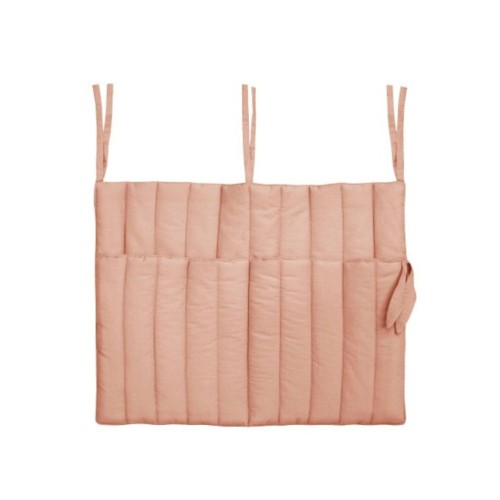 rozowy organizer na lozeczko