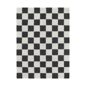 LORENA CANALS - DYWAN BAWEŁNIANY KITCHEN TILES DARK GREY 120X160 CM