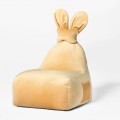zolty puf zajac do pokoju dziecka