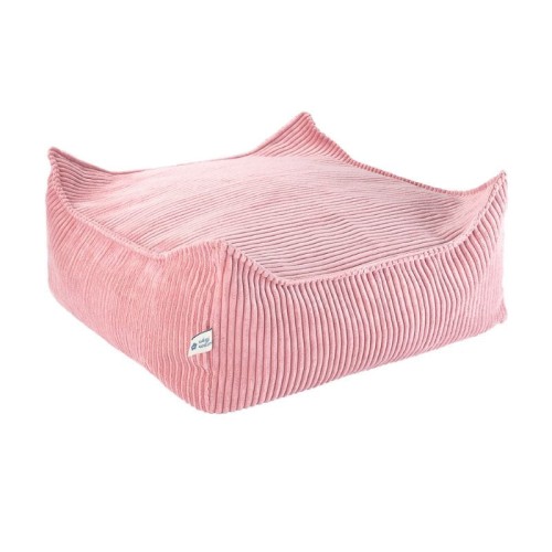 sztruksowe różowe siedzisko dla dziecka