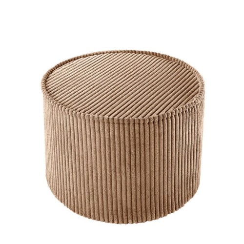 Sztruksowa pufka do pokoju dziecka