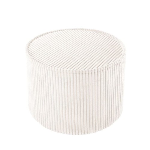 sztruksowa pufka do pokoju dziecka