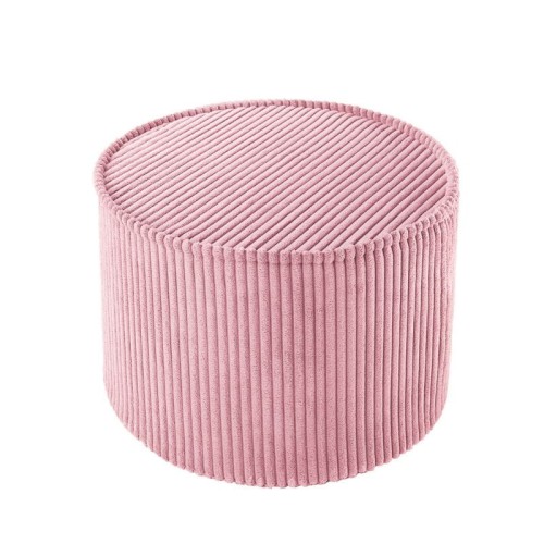 sztruksowa pufa do pokoju dziewczynki