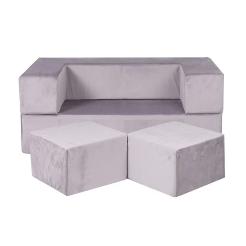 szara sofa dziecięca