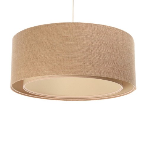 lampa wisząca juta podwójna