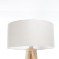 lampa trójnóg jasnokremowa