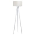 lampa trójnóg jasnokremowa