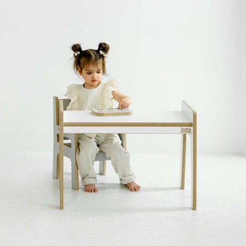 stolik z krzesełkiem dla przedszkolaka babywood