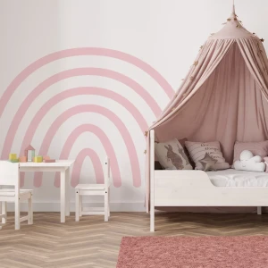 YOKO DESIGN - NAKLEJKA TĘCZA DK482 RÓŻOWA