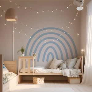 YOKO DESIGN - NAKLEJKA TĘCZA DK482 NIEBIESKA