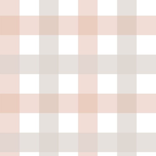 tapeta w kratkę dla dziewczynki