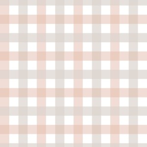 DEKORNIK - TAPETA PROVENCE CHECK BEIGE PINK SMALL
