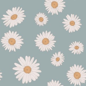 DEKORNIK - TAPETA TUSCAN DAISIES BLUE