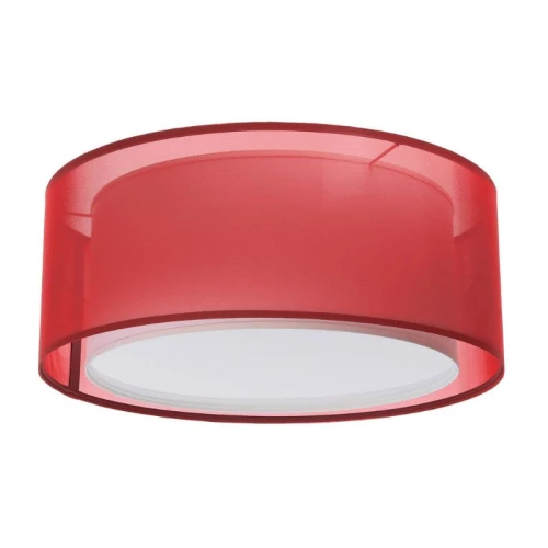 czerwony plafon do pokoju dziecka