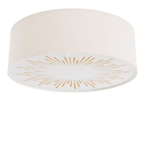 biały plafon promyk