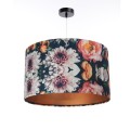 lampa wisząca w kwiaty