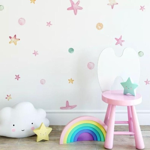 naklejki gwiazdki groszki