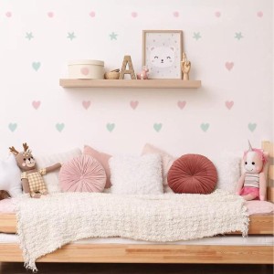 YOKO DESIGN - NAKLEJKI ZESTAW PASTELOWE KSZTAŁTY DK146