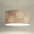 lampa boho monstera