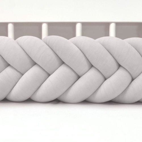 szary ochraniacz welurowy kłos