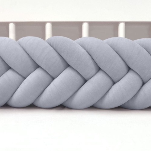 szary ochraniacz welurowy kłos