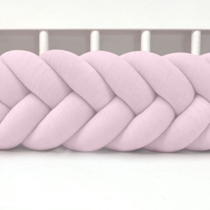 SUPEŁKOWE LOVE - OCHRANIACZ DO ŁÓŻECZKA KŁOS PUDROWY RÓŻ