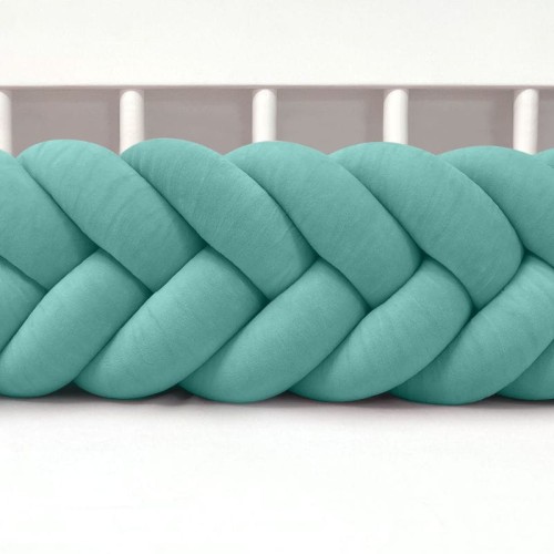 welurowy ochraniacz kłos do łóżeczka