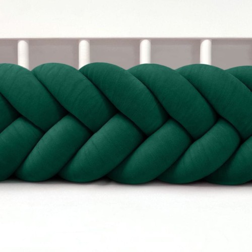 welurowy ochraniacz kłos do łóżeczka