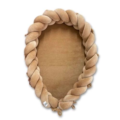 kokon warkocz welurowy