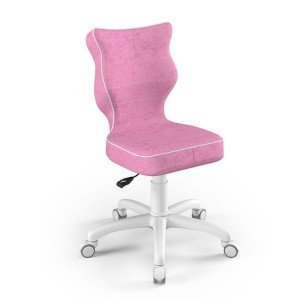 ENTELO - KRZESŁO OBROTOWE DO BIURKA PETIT 4 VISTO RÓŻOWY