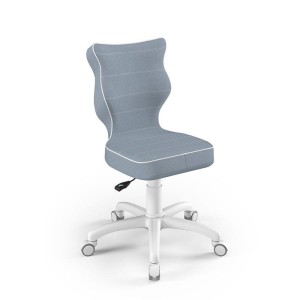 ENTELO - KRZESŁO OBROTOWE DO BIURKA PETIT 3 JASMINE NIEBIESKI