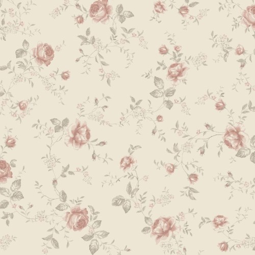 tapeta do pokoju dziewczynki newbie rose garden