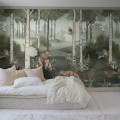mural wild forest