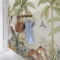 tapeta do pokoju dziecka wild jungle mural