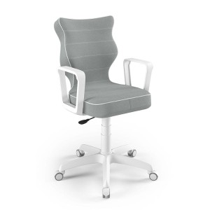 ENTELO - KRZESŁO OBROTOWE DO BIURKA NORM 6 JASMINE SZARY