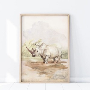 YOKO DESIGN - PLAKAT NOSOROŻEC P326