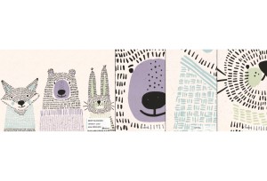 MALUMI BEST BUDDIES COOL - PRÓBKA TAPETY