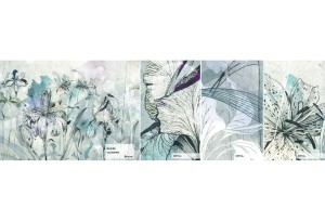 MALUMI BLUE IRIS - PRÓBKA TAPETY 